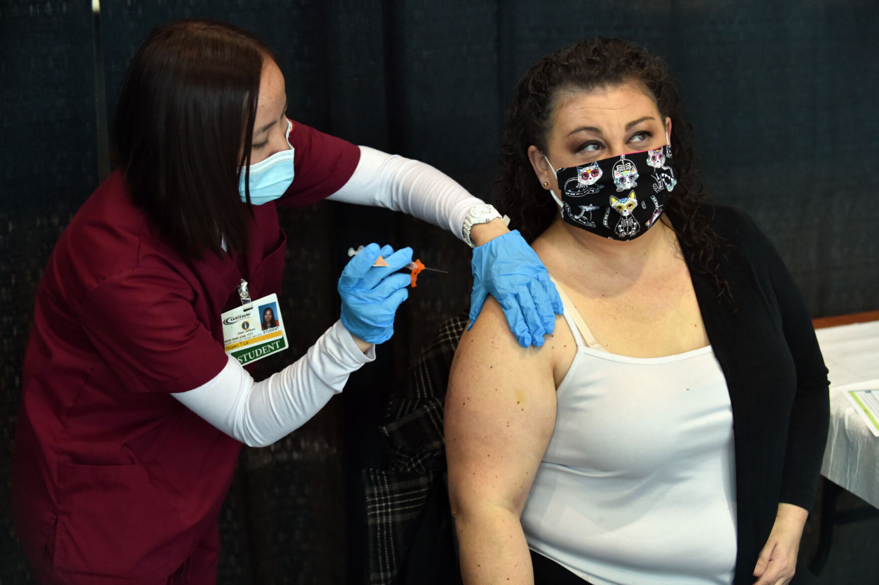Vaccinations at Festival Hall